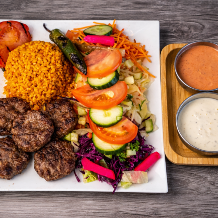 Kofte Kebab Plate